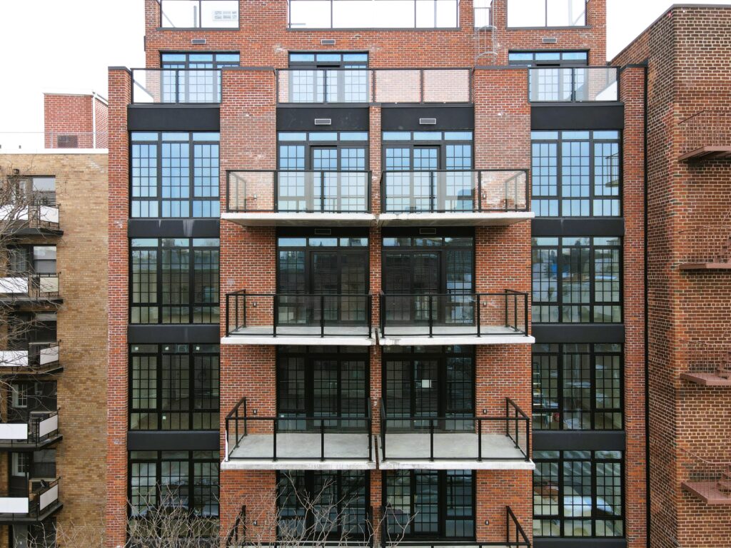 31-27 Crescent Street aluminum windows project