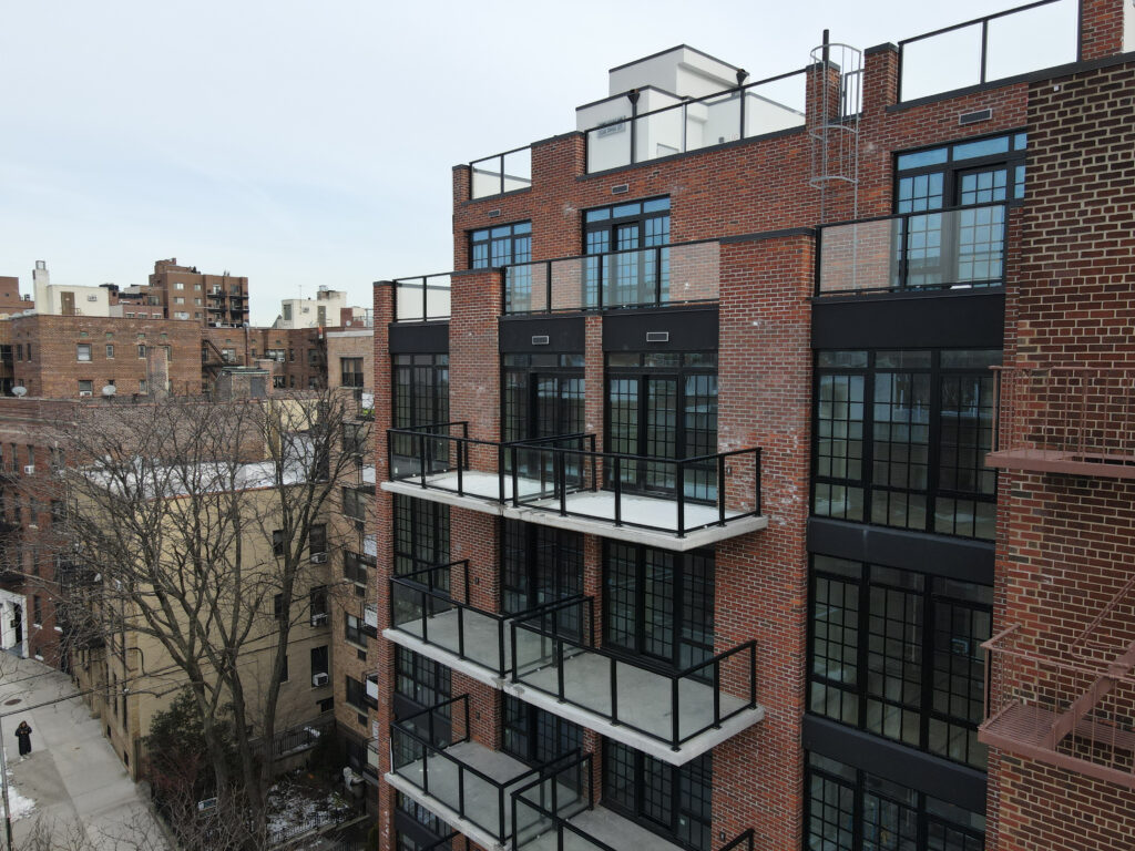 31-27 Crescent Street aluminum windows and doors