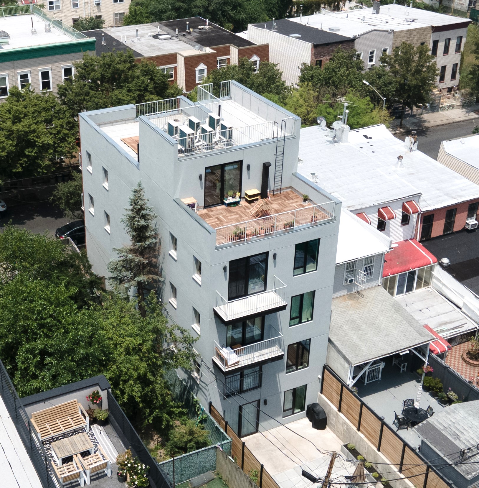 46 Stockholm Street Brooklyn aluminum windows project