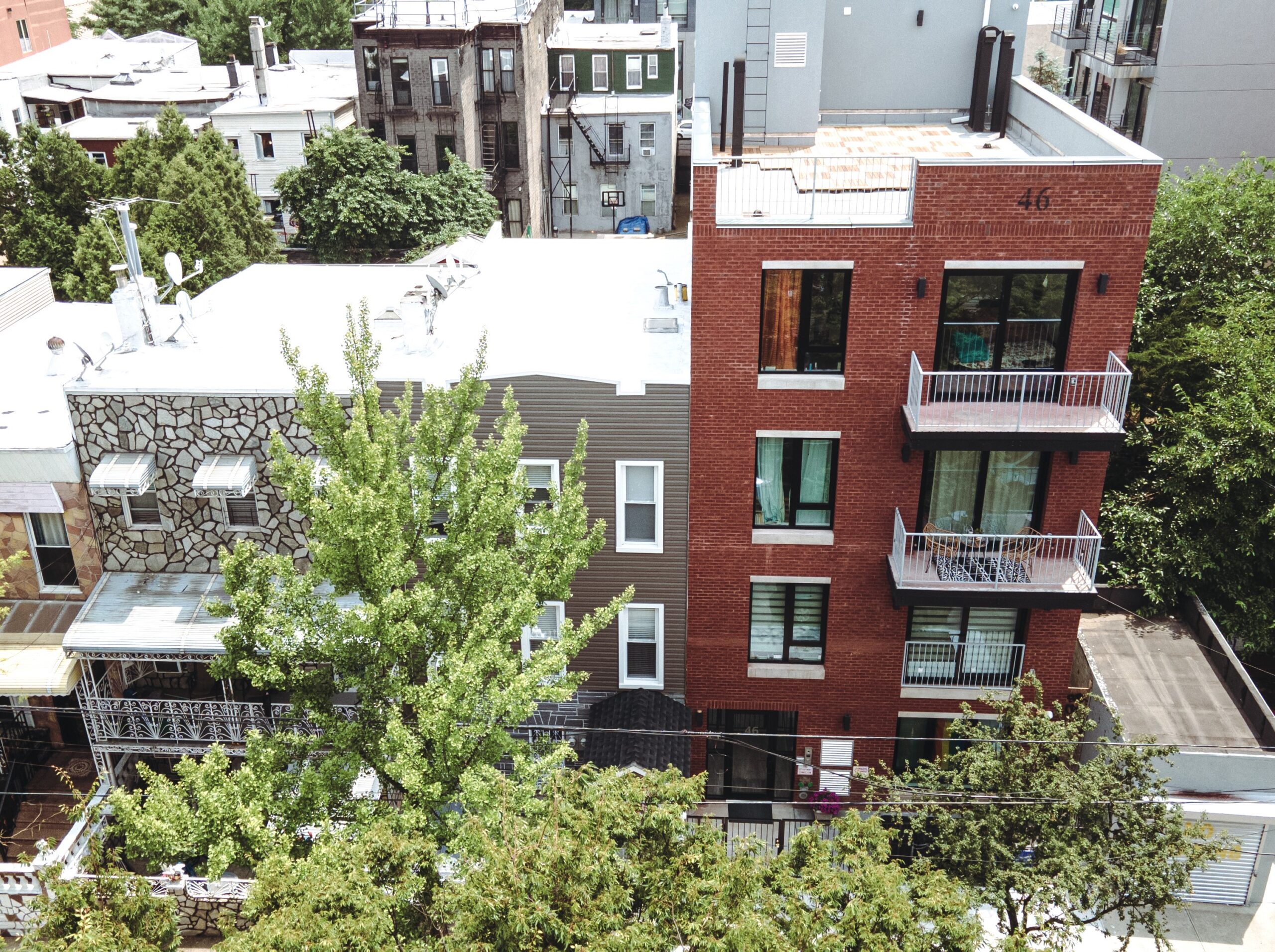 46 Stockholm Street Brooklyn lift and slide doors
